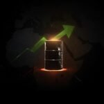 Cracked US dollar symbol against rising oil prices during the Iran war — GreenCandlesHub.com