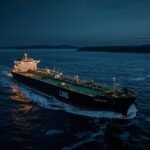 LNG tanker near Canadian coast symbolizing Shell ARC deal and route-secure gas supply